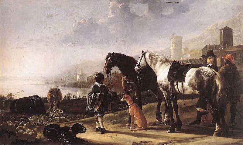 Aelbert Cuyp The Negro Page circa china oil painting image